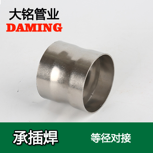 DN125 承插焊接式榴莲视频APP官网等径对接头（304 316L）