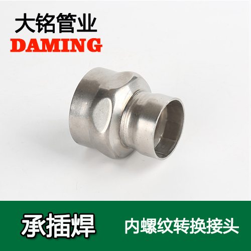 DN50*2 承插焊接式榴莲视频APP官网内螺纹转换接头（304 316L）