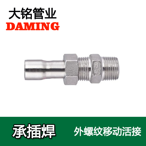 DN100*4 承插焊接式榴莲视频APP官网外牙移动活接头（304 316L）