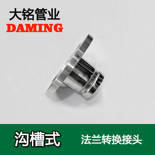 DN200 沟槽式榴莲视频APP官网法兰转换直通接头（304 316L）